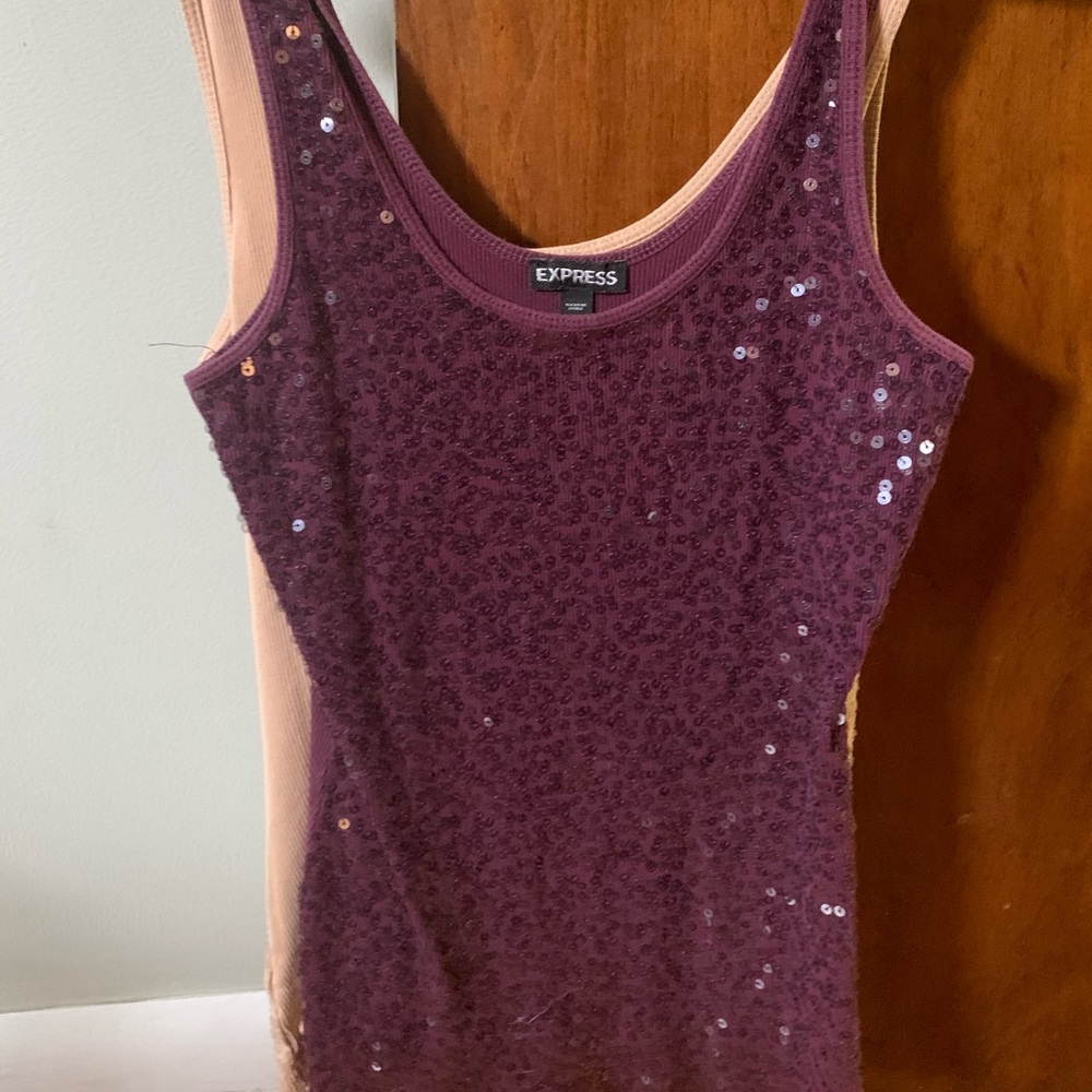 2 for $20 sequin express tanks!